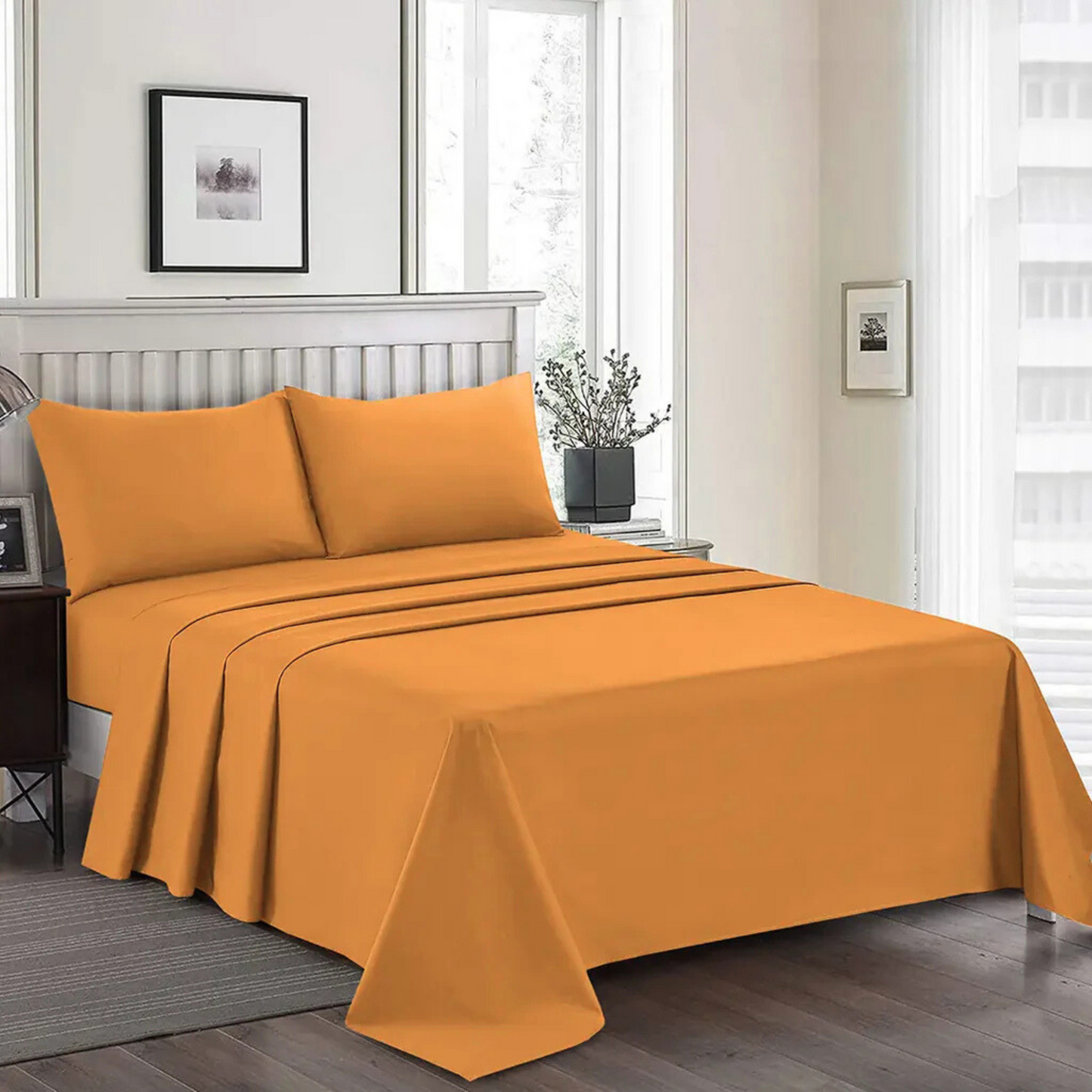 GOLDEN BEDSHEET SET - 3 PCS (PREMIUM)