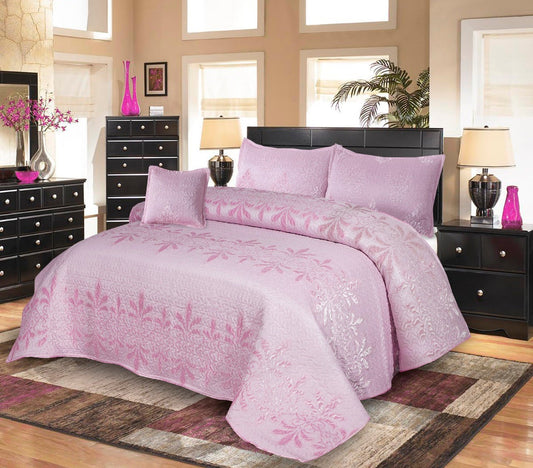SAWALLOWA Quilted Bedspread Set - 5 Pcs
